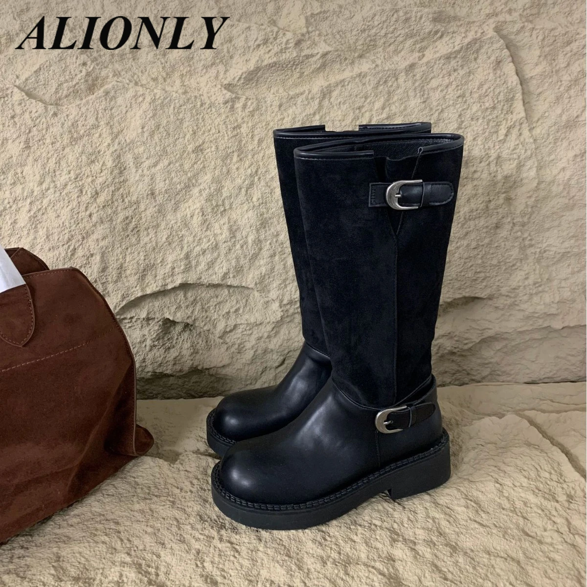

Alionly 2026 New Winter Pointed Toe Women Ankle Boots Design Pleated Thin Heels Shoes Fashion Booties Zapatos De Mujer