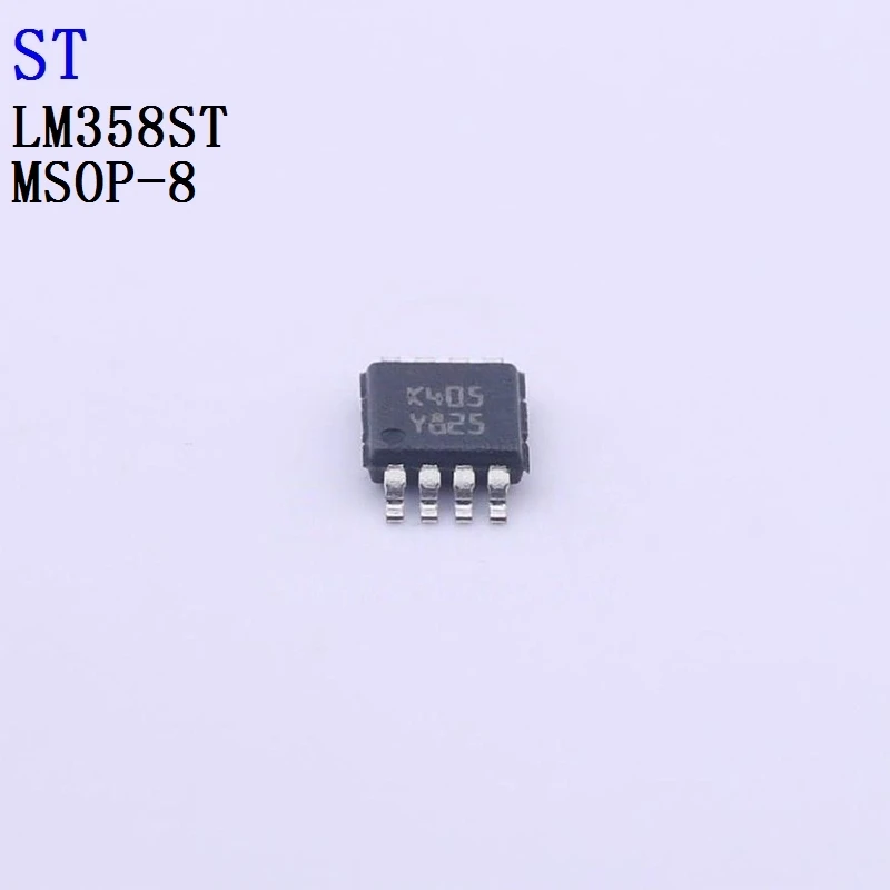 5PCS LM358ST LM393PT LM393ST LMV321ILT LMV321LICT ST Operational Amplifier