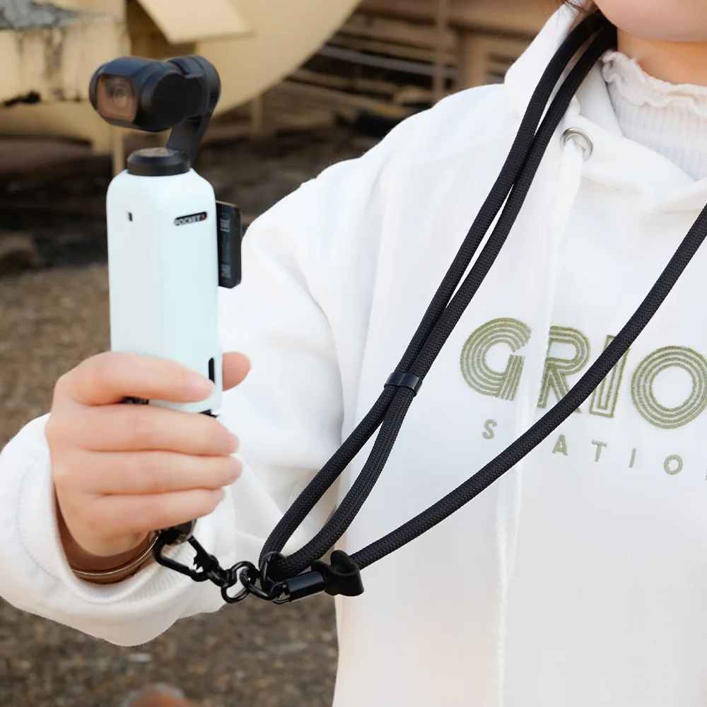 Шейный ремешок для DJI OSMO Pocket 3, плечевой ремень, ремень через плечо, противоударный слинг для Insta360/Gopro, аксессуар для спортивной камеры