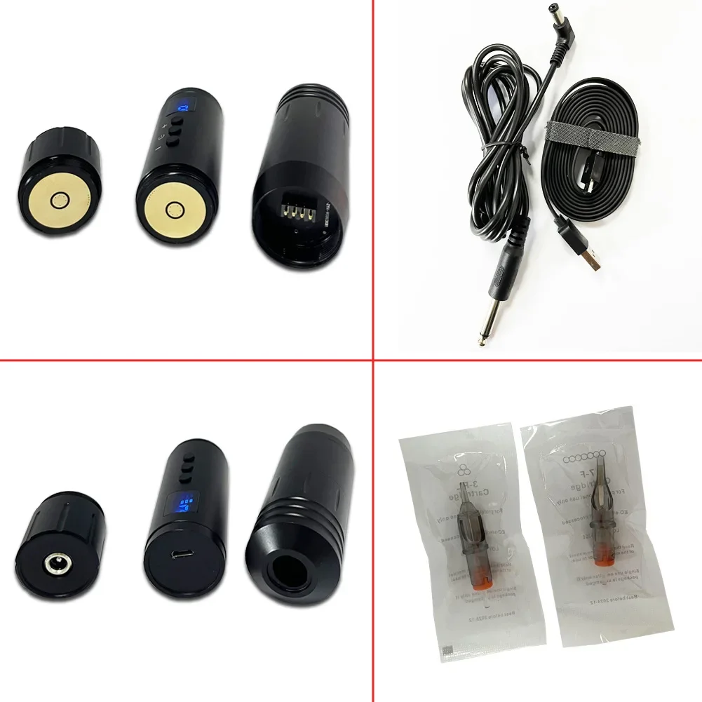 Tattoo Pen Lithium Battery Tattoo Machine Embroidery Machine Tattoo Battery Pen Wireless Operation Lip Current Machine