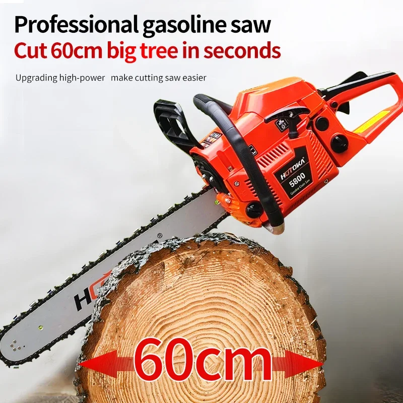 5800 gasoline Chainsaw with cheap price German technology chain saw for sale