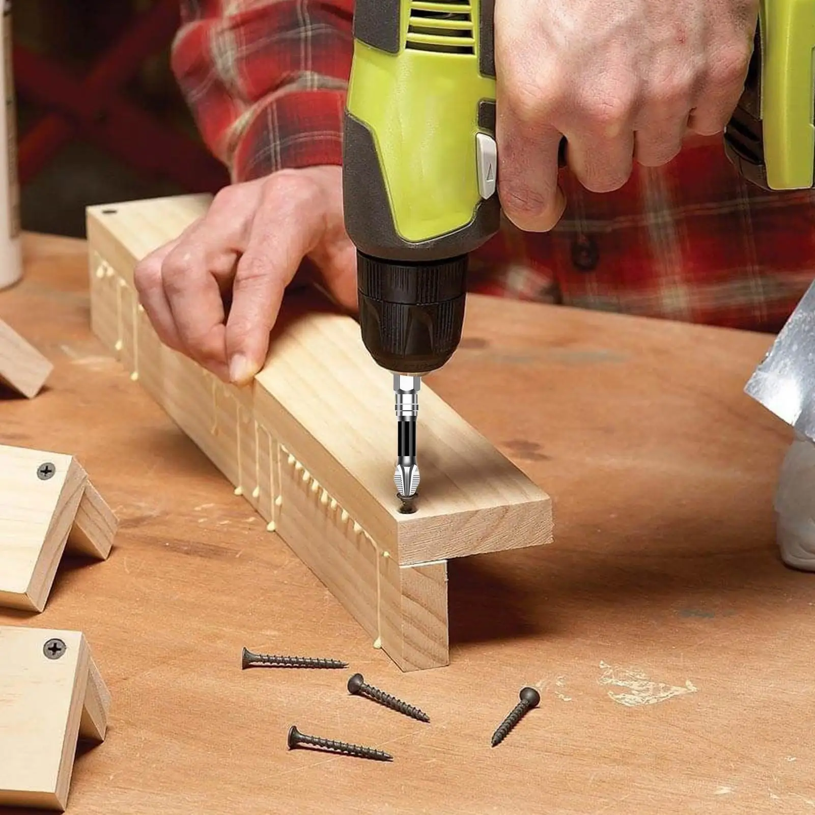 

5pcs K5 Anti-Slip Drill Bits 5A black Impact Driver Bit Set S2 strong Magnetic Electric Screwdriver Bits Repair Tools for home