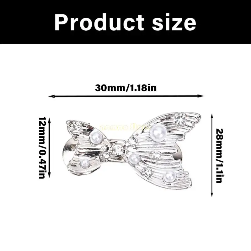 31BF Jean détachable Taist Cincher Bucles boucle en métal Conception queue poisson avec application perles