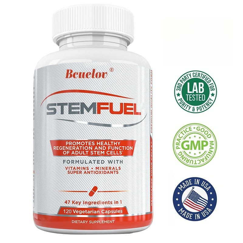 

Капсулы Stemfuel — Витамины и минералы — способствует здоровому регенерации и функции стеблей клеток, поддерживает иммунитевую систему