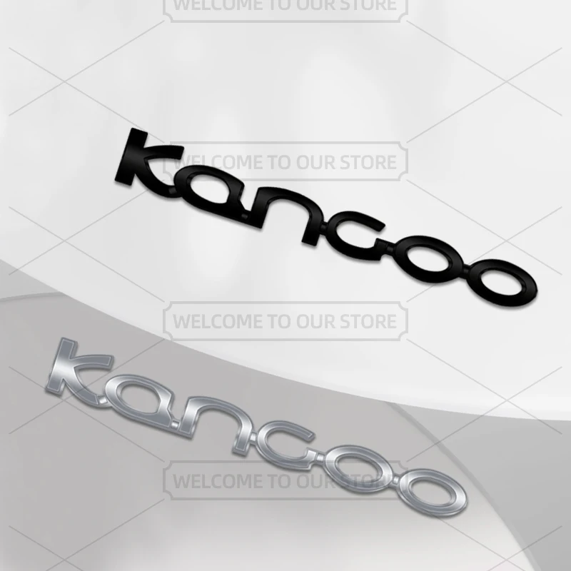 سيارة ثلاثية الأبعاد معدنية ل Kangoo MK2 MK3 Dci ضبط لوحة فان Z.E. EV الجسم شعار شارة الشارات السيارات الذيل ملصق اكسسوارات الديكور