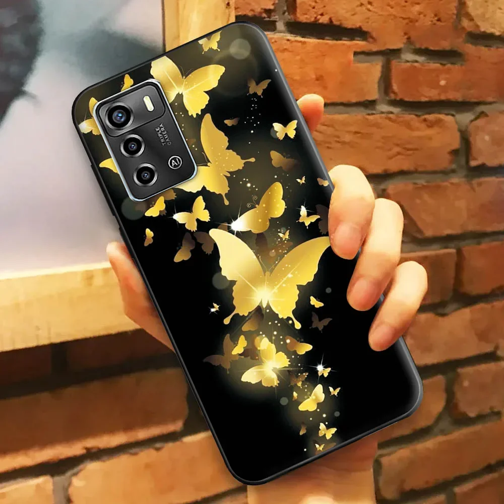 For ZTE Blade V40 Vita Case Cover Shockproof Phone Cases For ZTE Blade V40 Vita V 40 Marble Black Silicone Back Cover Bumper