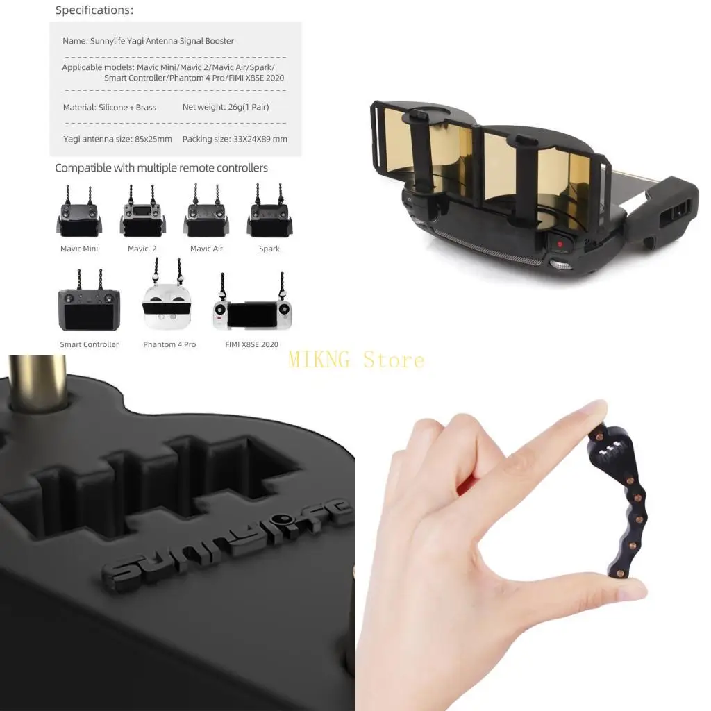 

RC аксессуары YagiAntenna усилитель сигнала 5,8 ГГц универсальный усилитель сигнала антенны RangeBooster для Mavic3 лучшая