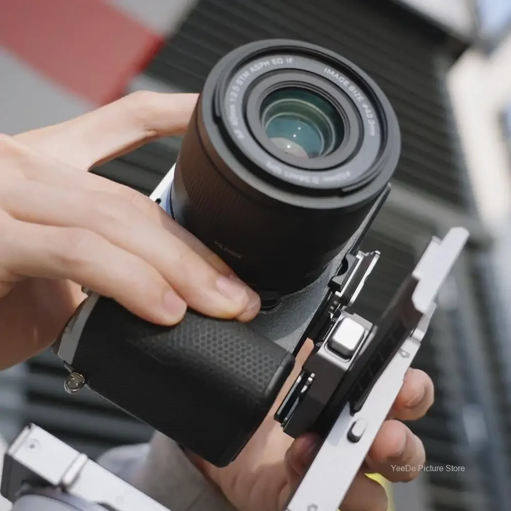 FALCAM مجموعة لوحة الإصدار السريع لـ DJI RS4 Mini F38B5202/F38B5201 Mini Gimbal Stabilizer QR Base ملحقات توسيع الكاميرا #5