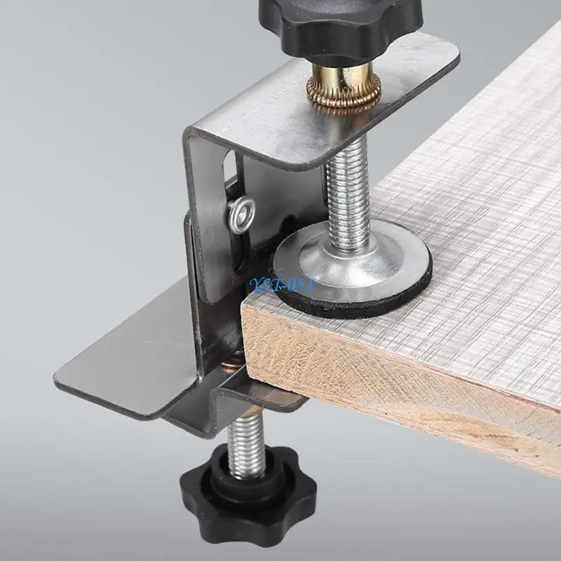 

E15A High Precise Cabinet Door Positioning Jig for Woodworking Mounting Support Clamp