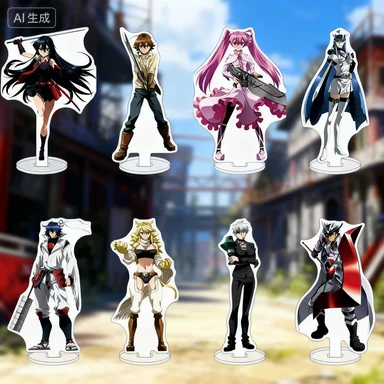 ¡Encuoda el anime CALIENTE Akame Ga Kill! Adorno de escritorio, soporte acrílico, modelo de 15CM, personajes de Cosplay, colección de productos, regalos, accesorios