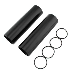 2PCS Front Fork Cover Fit for Harley Forty-Eight XL1200X XL1200C 2010-2015 Black Motorcycle Accessories