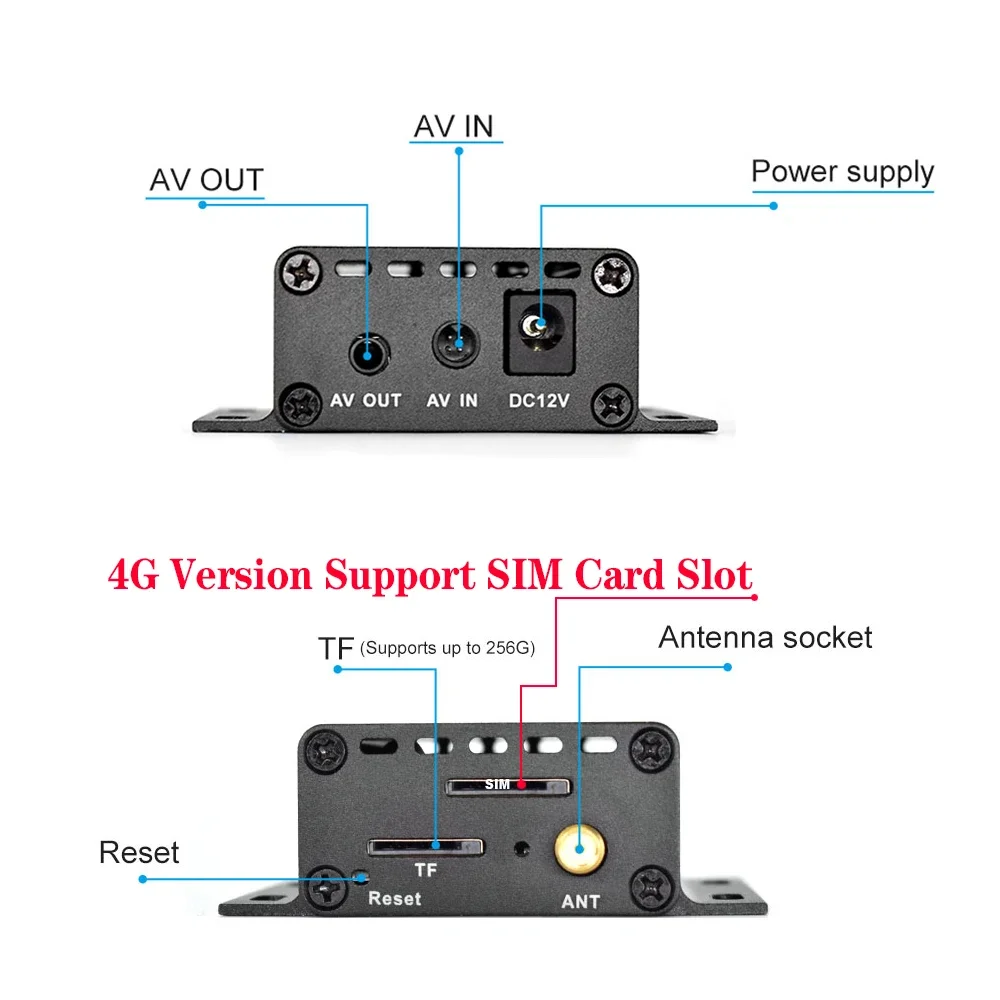 Imagem -04 - sem Fio 4g Gravador Mini Ahd-dvr Vídeo Áudio Detecção de Movimento Cartão tf 4g Dvr Kit Câmera 1080p