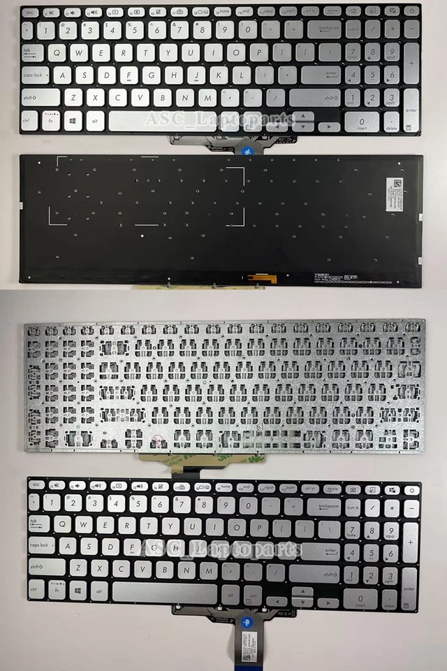 qwerty7様 New US QWERTY Keyboard for ASUS VivoBook 17 X712 X712DA X712FB