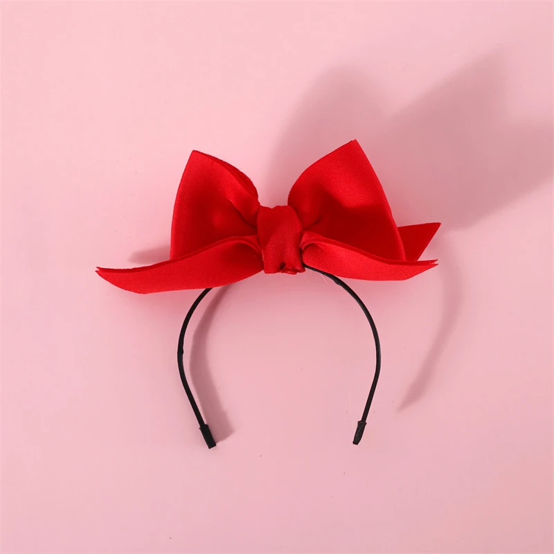 Lovely Bow Tie Hair Hoop for Cats Princess Cat Party Head Wear Pet Gifts Small Medium Dogs Accessories Elastic Cats Pet Products