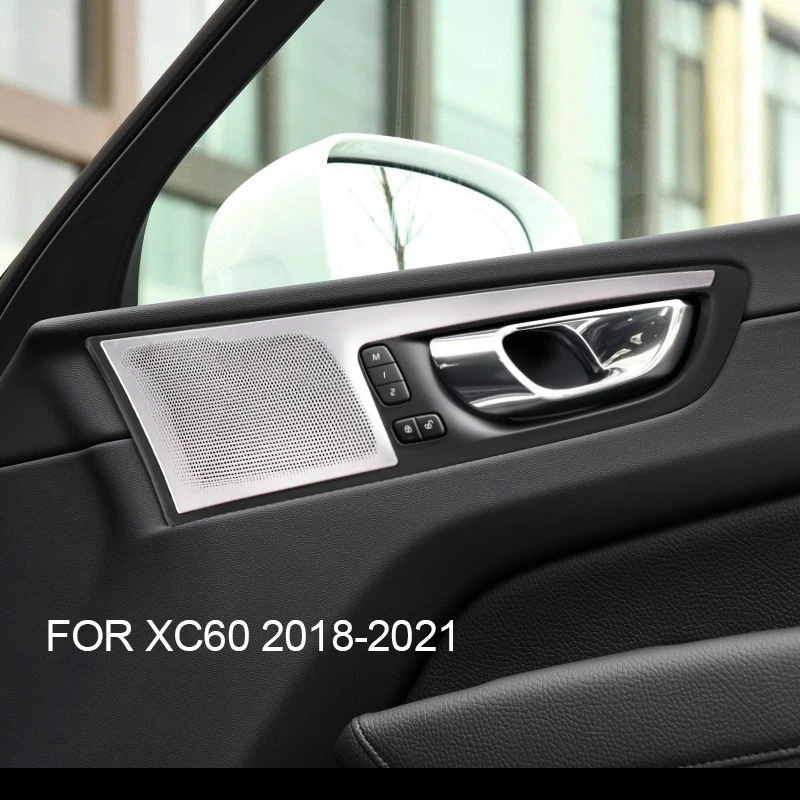 

FOR VOLVO XC60 Interior Car Audio Speaker Cover Sticker Door Loudspeaker Cover Under Seat Outlet Vent Trim 2018-2024 2025