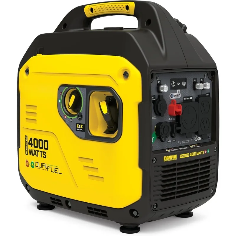 

4000-Watt Dual Fuel RV Ready Portable Inverter Generator with Quiet Technology and CO Shield
