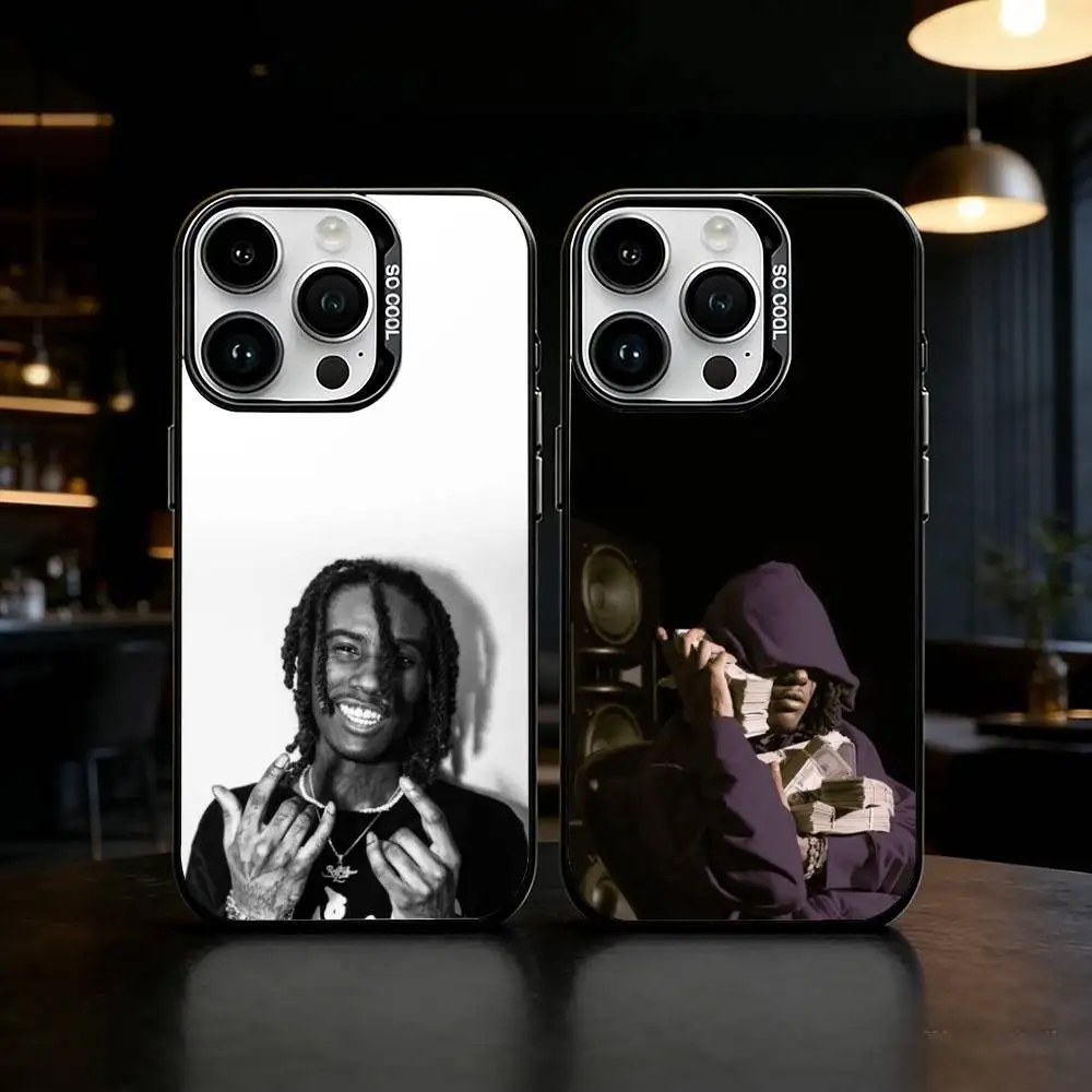 

O-OsamaSon Rapper Phone Case Color Silver Shell For IPhone 17 16 15 14 13 12 11 Pro Max Plus