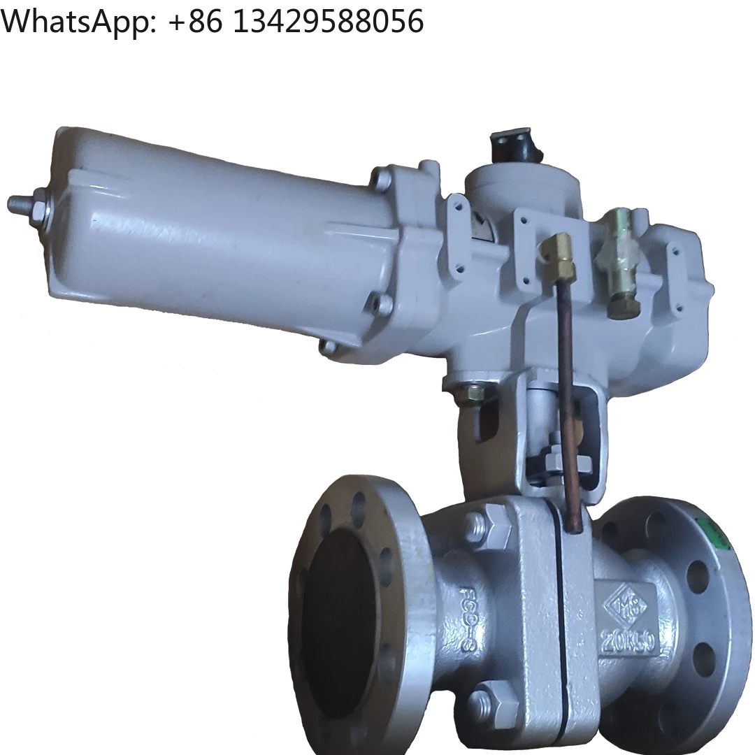 

MS LEV-280-S Customizable OEM Pneumatic Actuator Operated Ductile Iron Ball Valve 50A Gas Emergency Shut-Off Valves LPG Safe