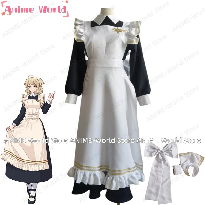 

《Custom Size》Promise of Wizard Kanaria Maid Outfit Cosplay Costume Dress Halloween Christmas Party Women Men with Headwear