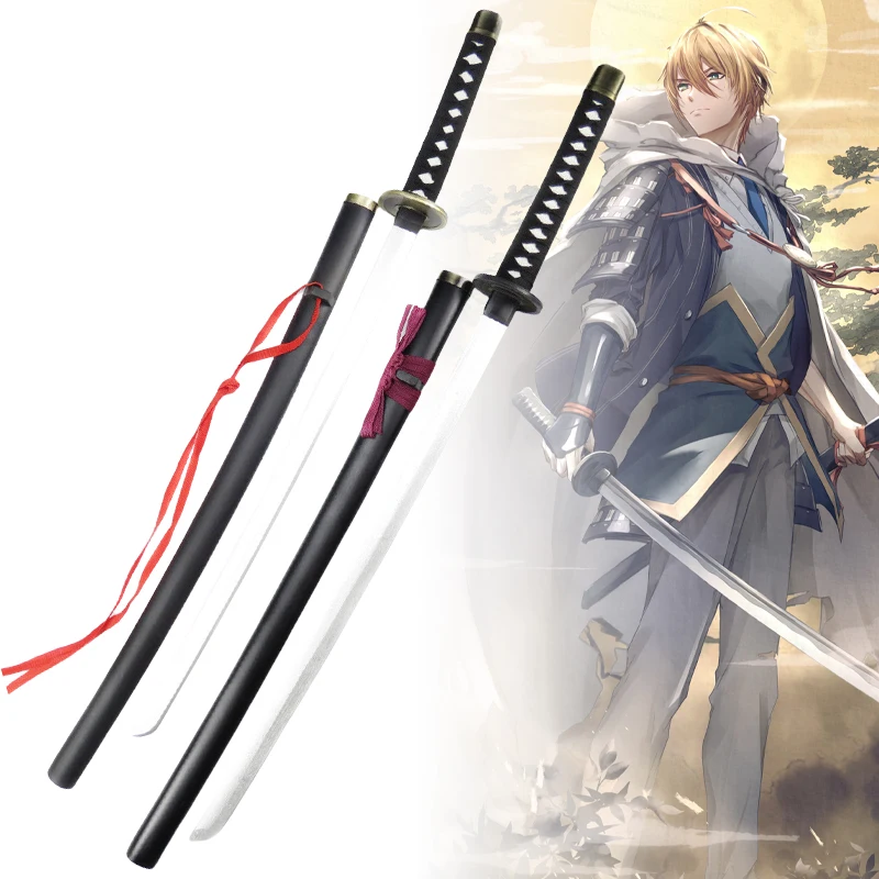 100 cm Schwert Ranbu Katana Yamanbagirikunihiro Schwert Anime Cosplay Prop Echte Größe Japanische Katana Samurai Säbel Ninja Messer Spielzeug