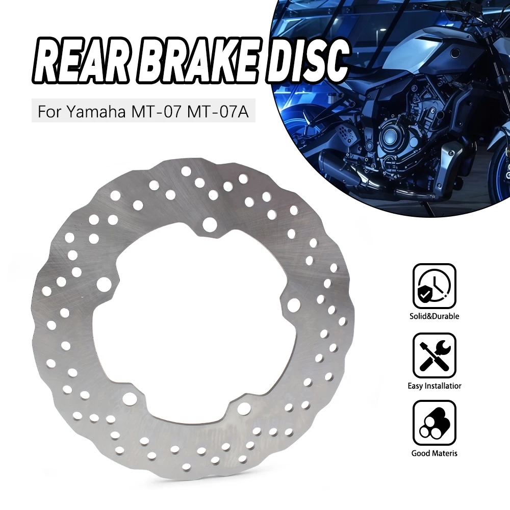 

245mm Rear Brake Disc Rotor For Yamaha Tracer 700 MTT 690 Tracer 900 2015-2021 XSR 700 XSR900 2016-2021 XT700 Z Tenere 2018-2021