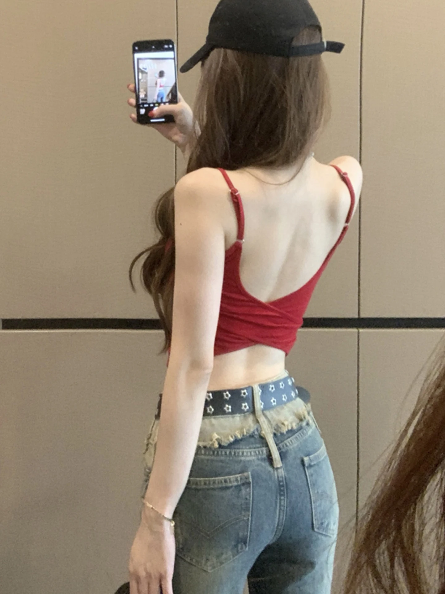 Early Autumn Bal Small Strap Vest Women's Casual Sports Base Layer Tube Top Bal Svel irt Inner Wear