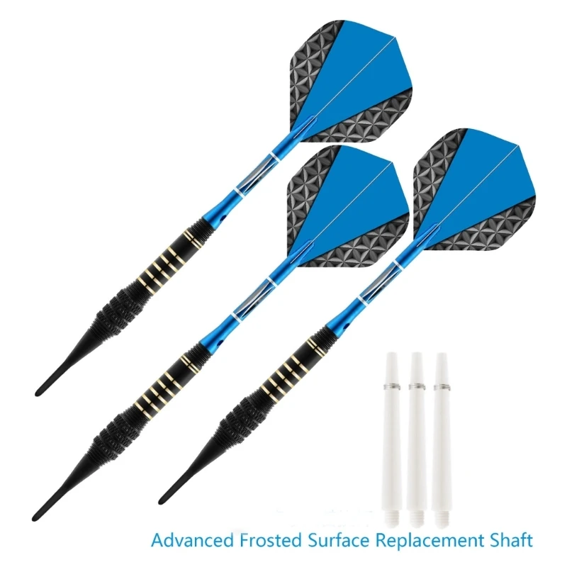 

1 Set Professional Electronic Soft Darts Needle Set Soft Tip Darts With Carrying Case Darts Accessories Easy to Use