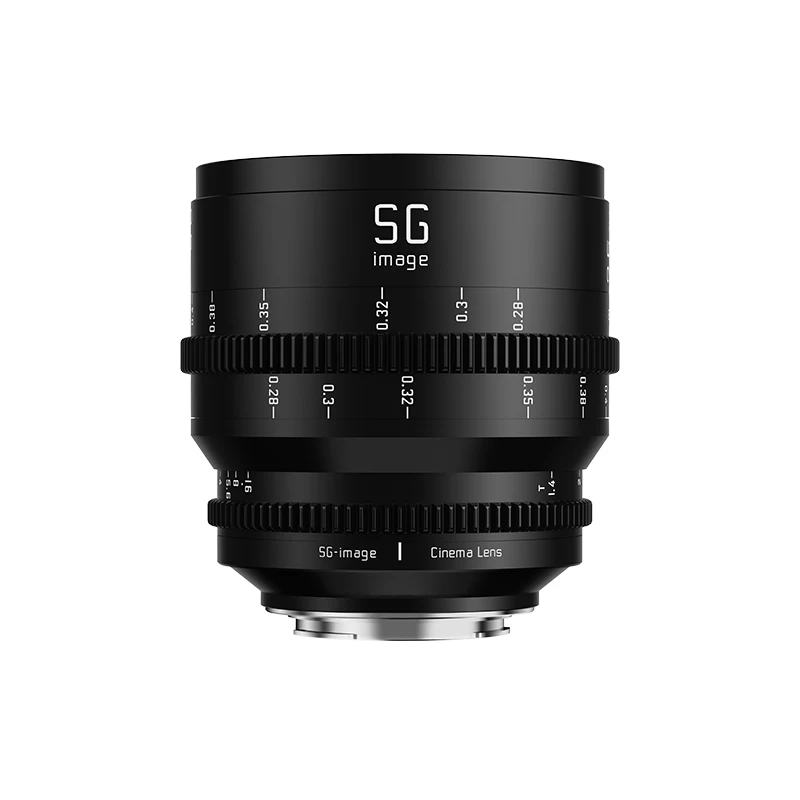 SGimage 25mm/35m/50mm/75mm T1.4 Full Frame Cine Lens 1.4 Large Aperture Manual Focus Lens for Sony FE Mount Camera Kit