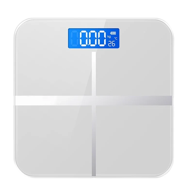 

Professional Home Use Digital Weight Scale Compact Body Scale with Clear LCD Display