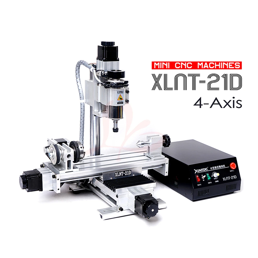 XLNT-21D NEW Engraving Drilling and Milling Machine USB LYBGA CNC Wood Engraver 3axis 4axis  for PCB PVC Stainless Steel Cutting