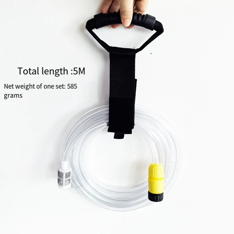 For Karcher Water Intake Hose SH5 KHB6 / OC6-18 For KHB Series - 5M, Flexible Suction Hose, No Water Connection Needed