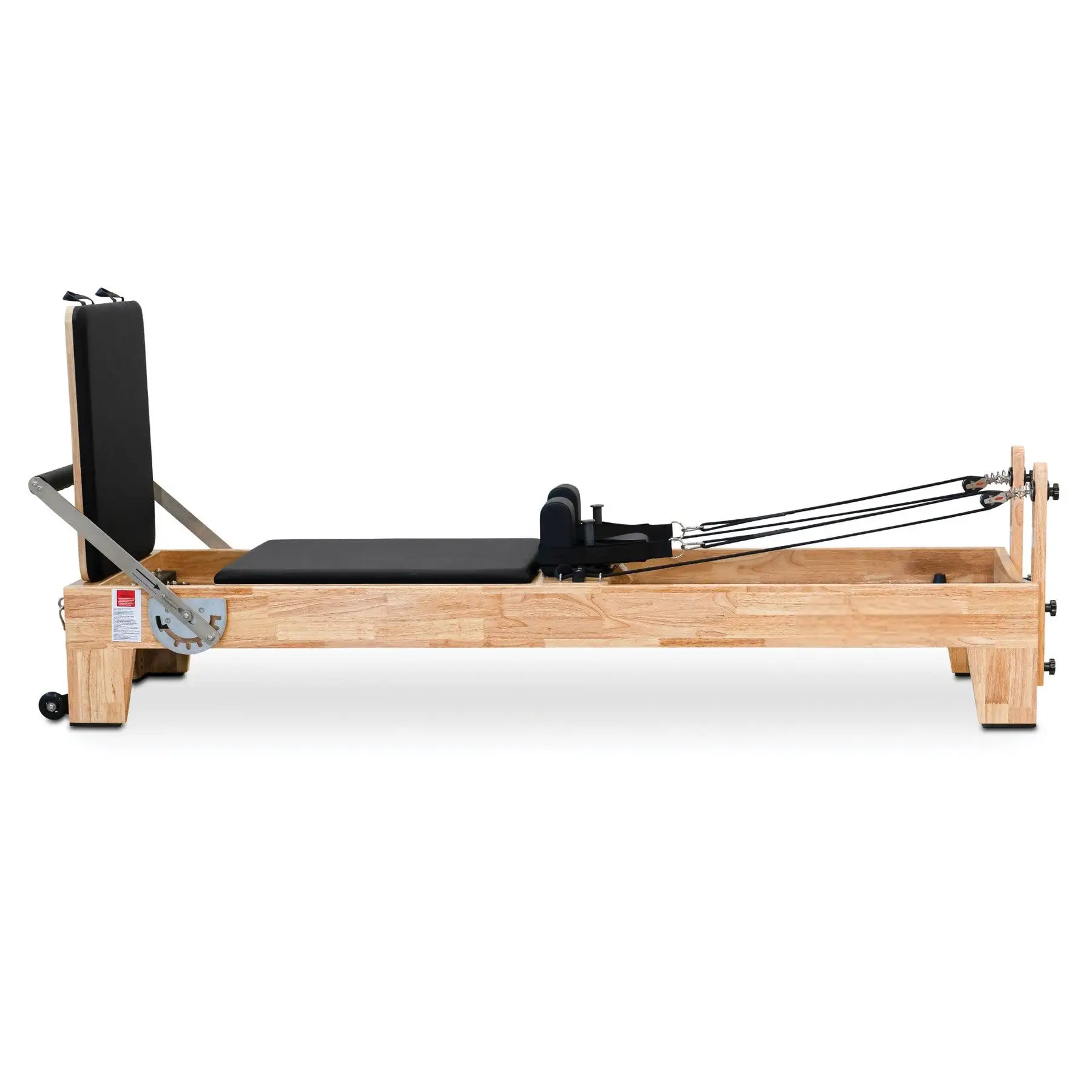 Wood Pilates Reformer Custom High Quality Durable Professional Home Studio Eco-Friendly Multifunction