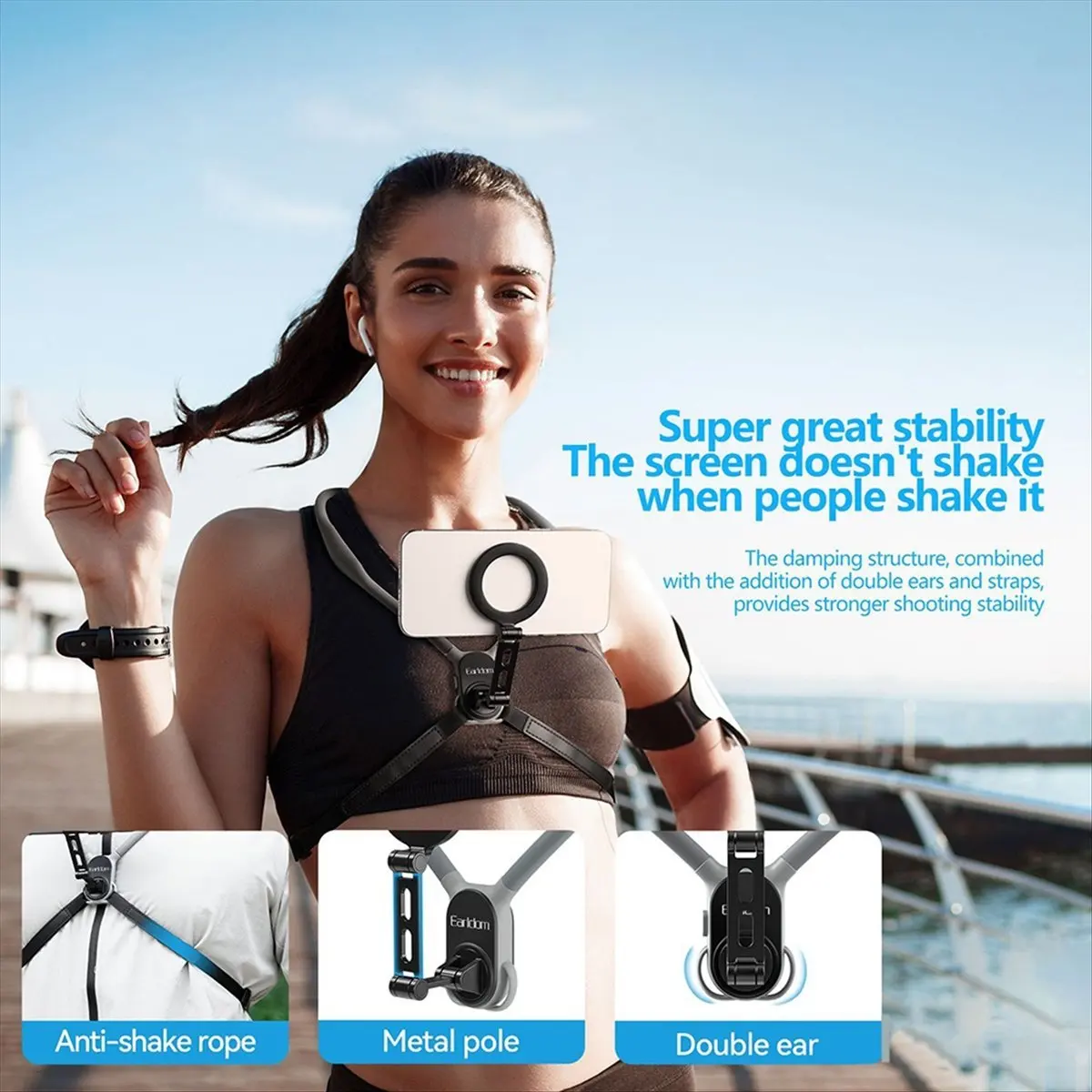 

M85K Magnetic Mobile Phone Hanging Neck Bracket Suitable for Phone Hanging Neck Bracket Fast Disassembly Bracket Filming