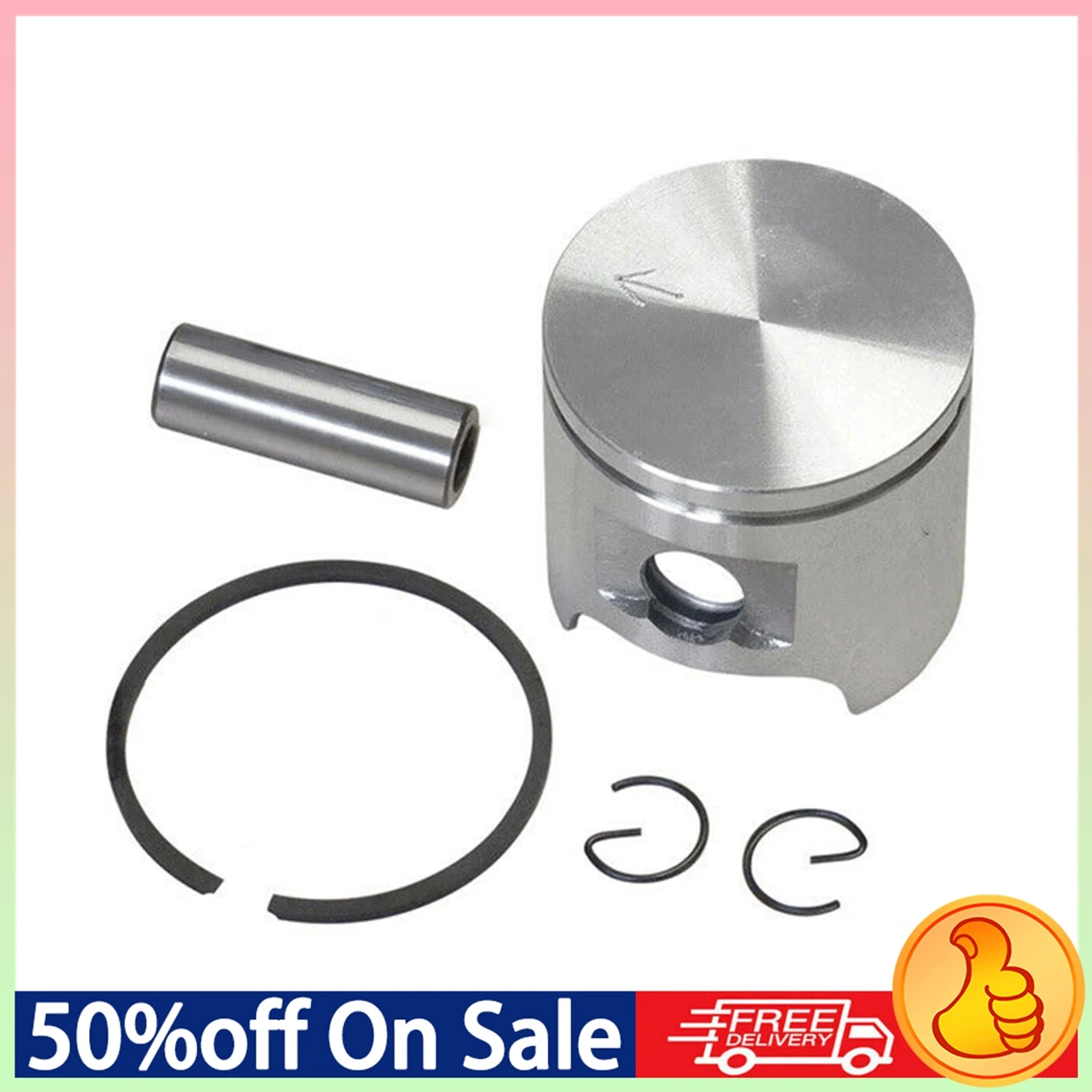 40mm Piston Assembly Cylinder Kit For Husqvarna 340 Chainsaw 503 870 171 Garden Engine Tool Accessories Replacement Parts