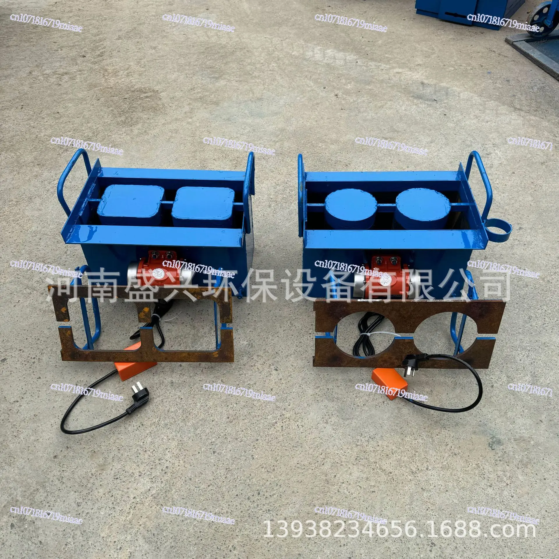 Export Hollow Brick Machine Single-phase Electric No-burning Brick Machine Small Cement