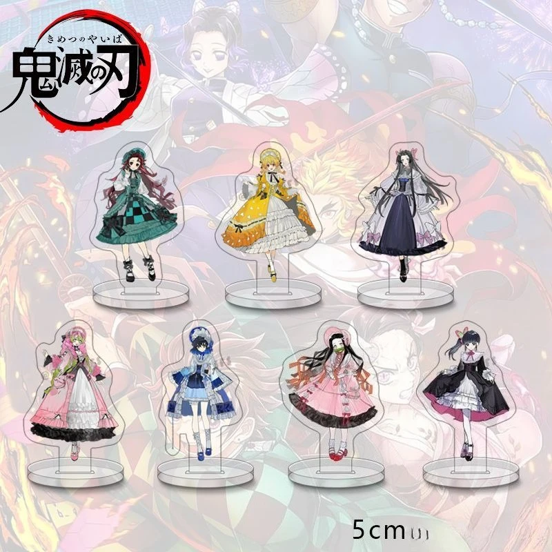

Demon Slayer: Kimetsu No Yaiba Acrylic Stand Figure Tomioka Giyuu Kochou Shinobu Anime Peripheral Dormitory Decoration Ornament