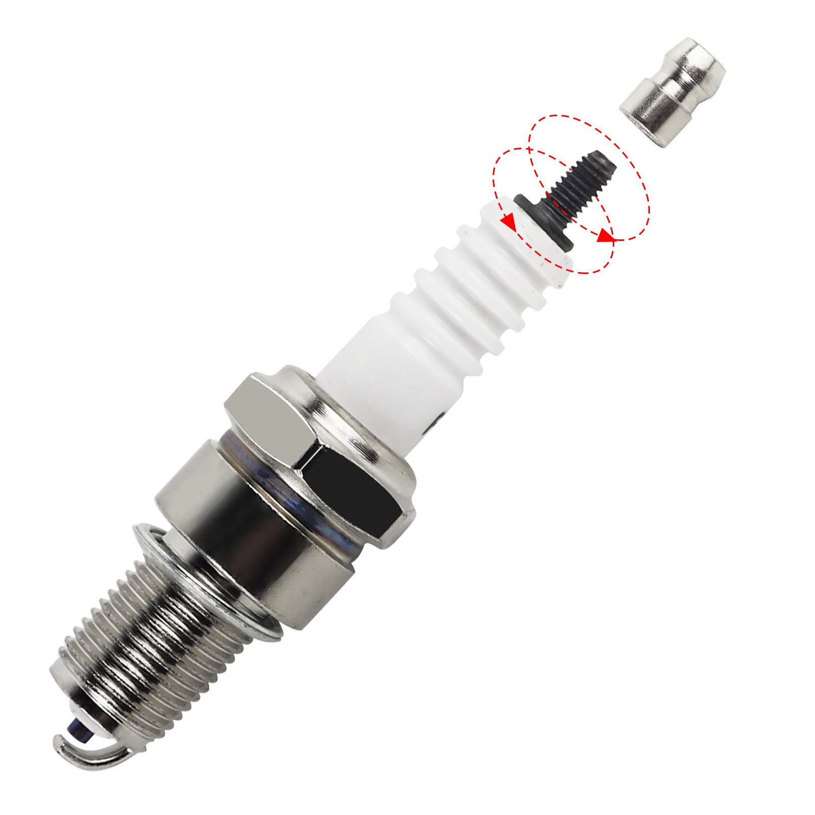 Spark Plug F7TC for Honda GX120 GX160 GX200 GX240 GX270 GX340 GX390 Generator Lawnmower Tractor Rototiller Water Pump Go Kart