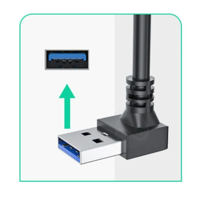 extensão usb extensor usb com interruptor ângulo reto para laptop pc usb dropshipping