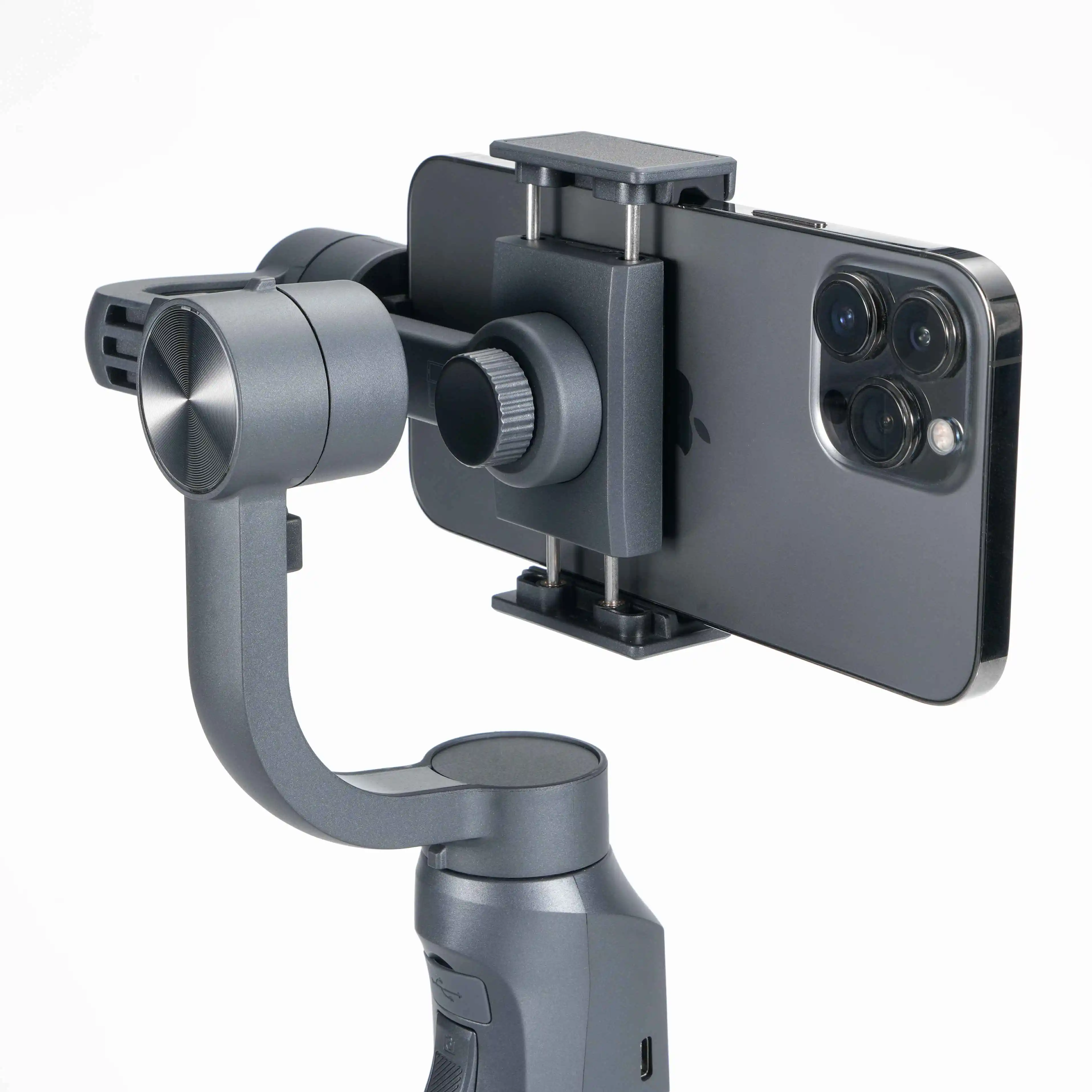 F10Pro 3- Gimbal Smartphone Stabilizer for 5.1 AI Tracking Built-in Extension Rod for Android IOS Video Recording