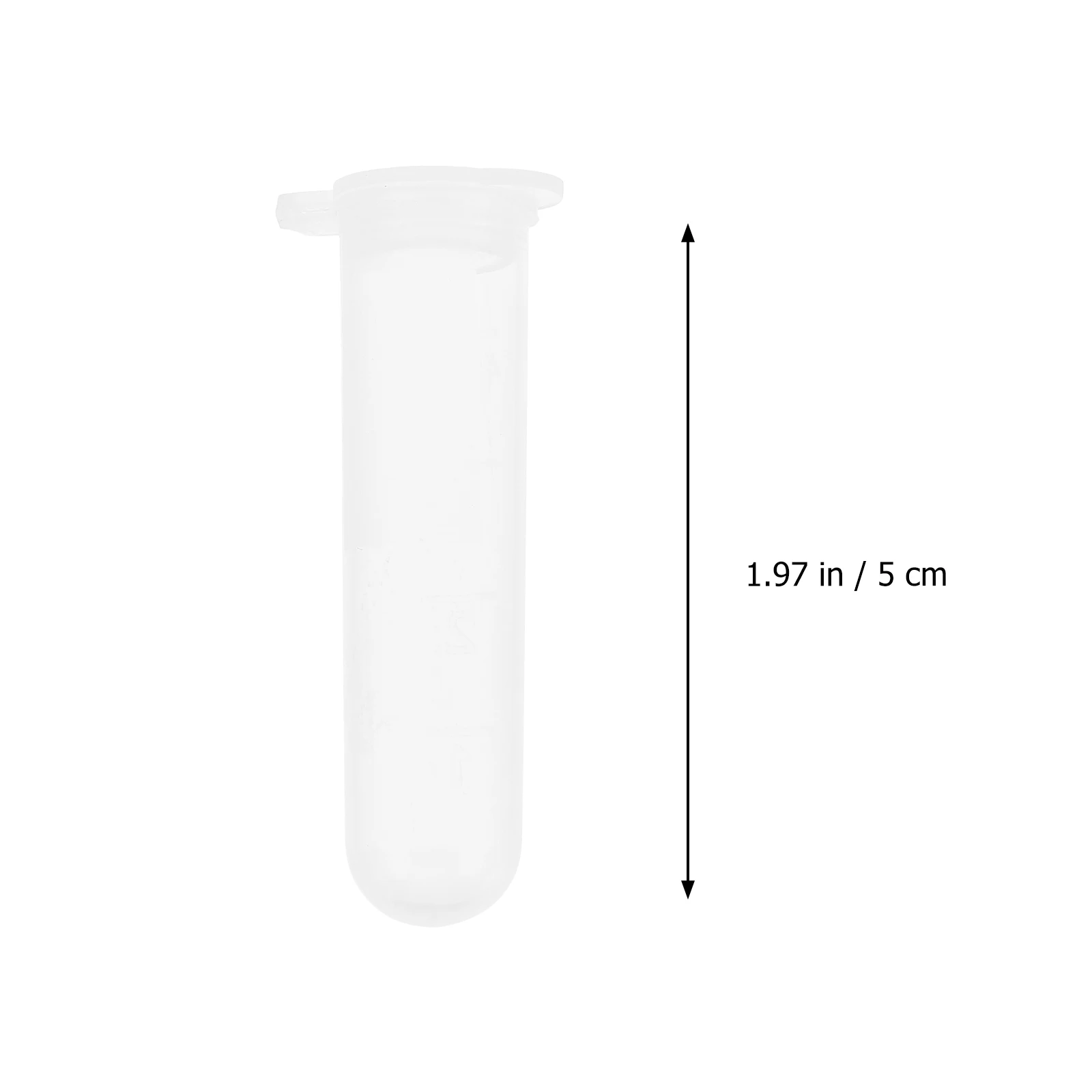 

300 Pcs Tube Centrifugal Vials Test Tubes with Scale Laboratory Plastic PE Experiment Labs