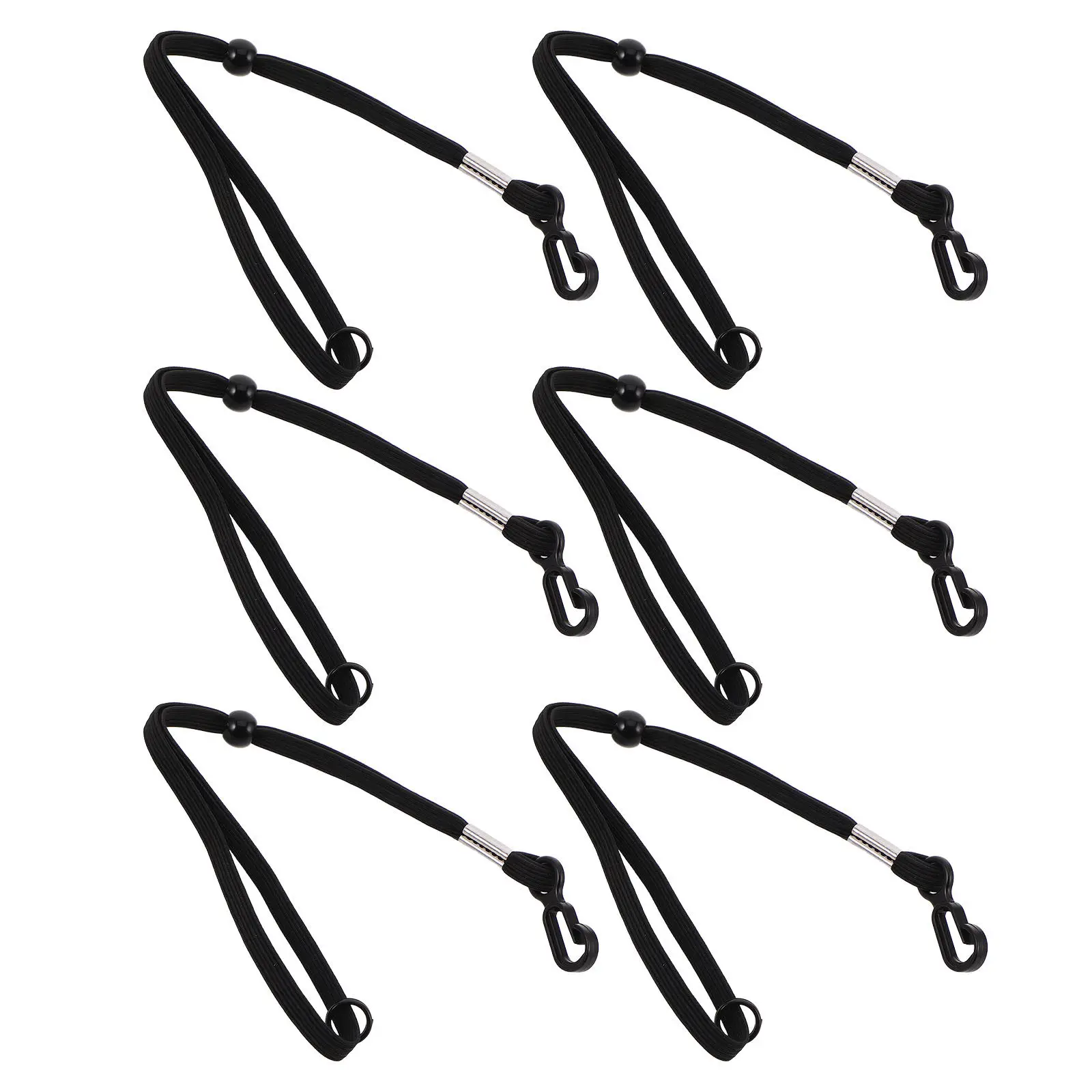 

6Pcs Ski Glove Wrist Straps Anti-Lost Adjustable Elastic Leash for Snow Skiing Snowboarding Gloves Mitten Safety Strap Outdoor