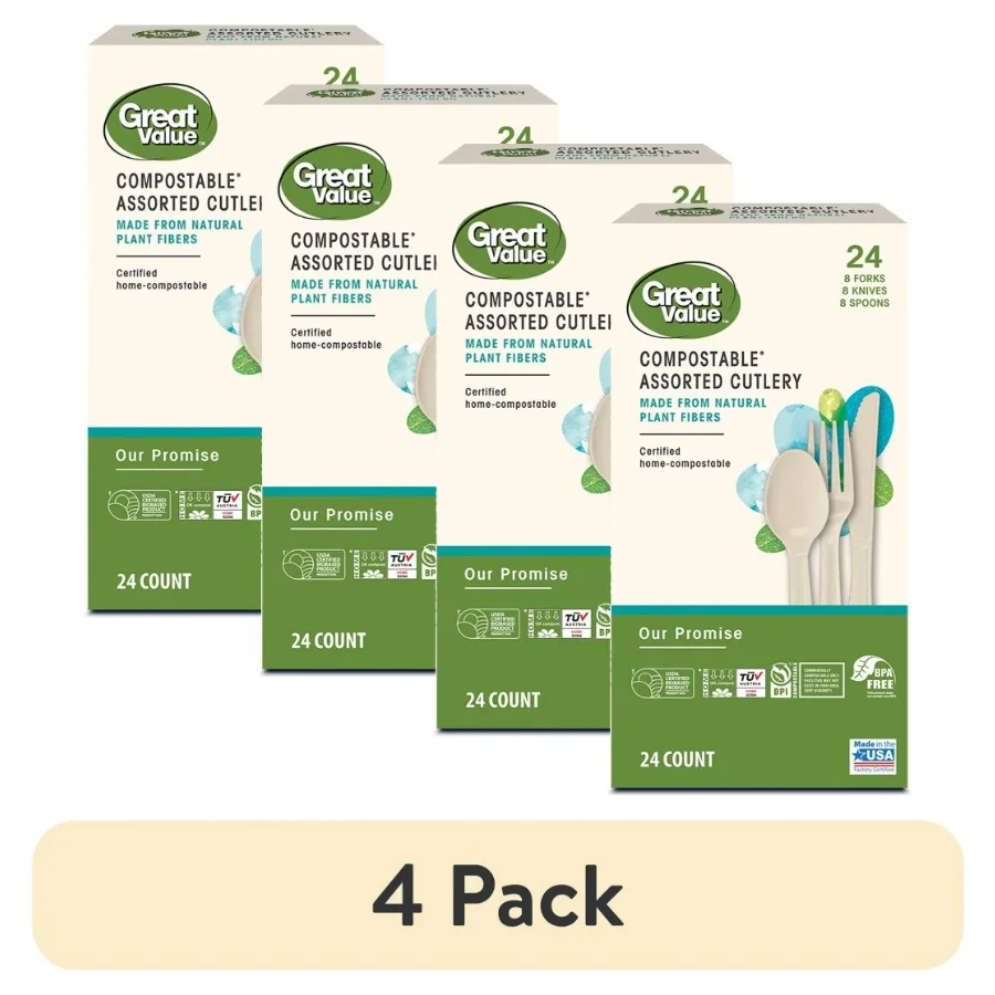(4 Pack) Disposable…
