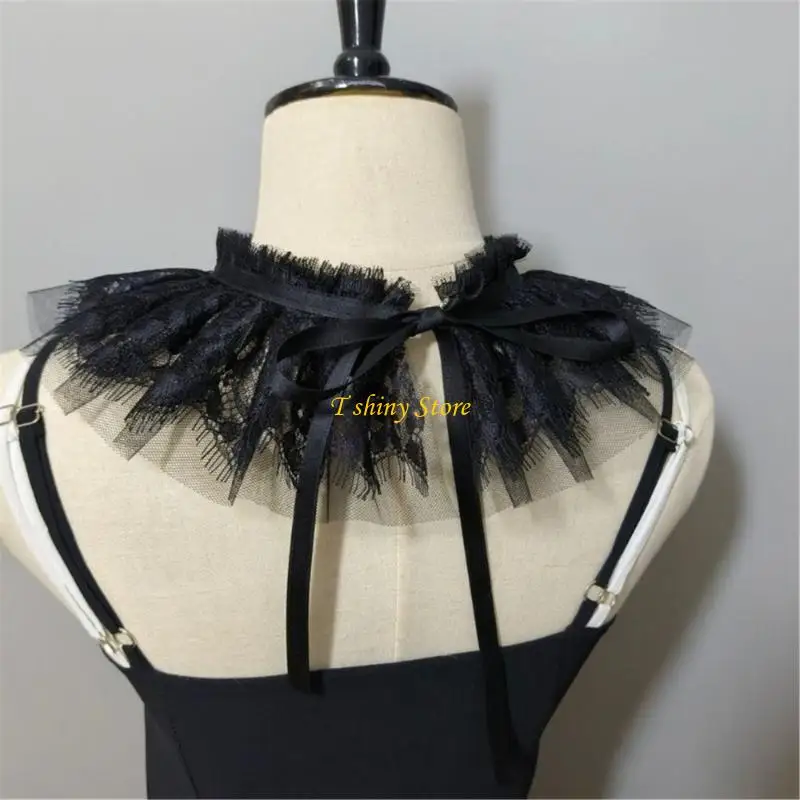 n58f-decorative-lace-trim-layered-false-collar-ribbon-for-bridal-clothing-sewing