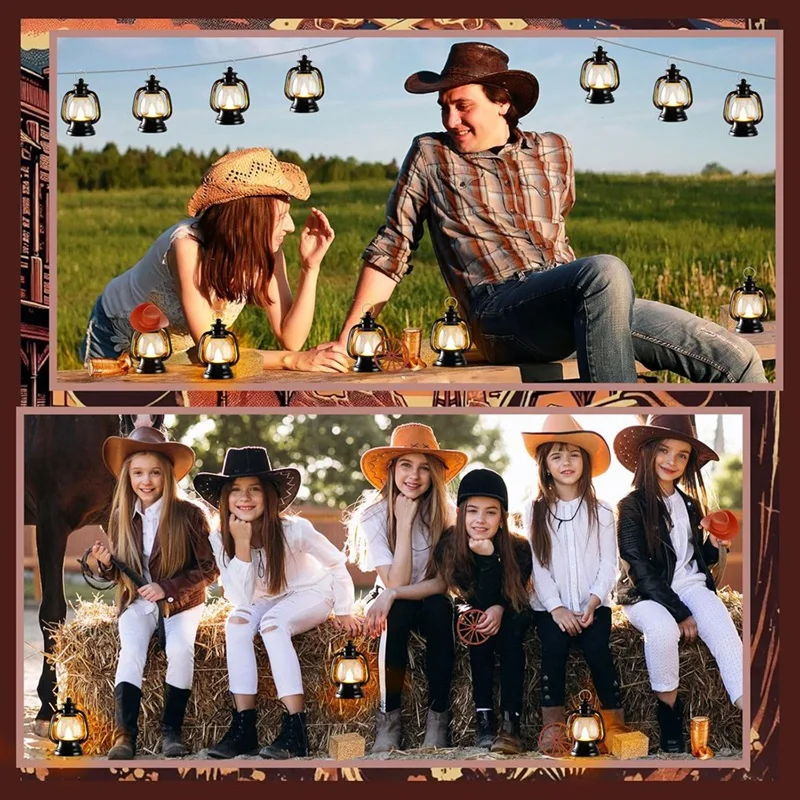 24Pcs Cowboy Theme …