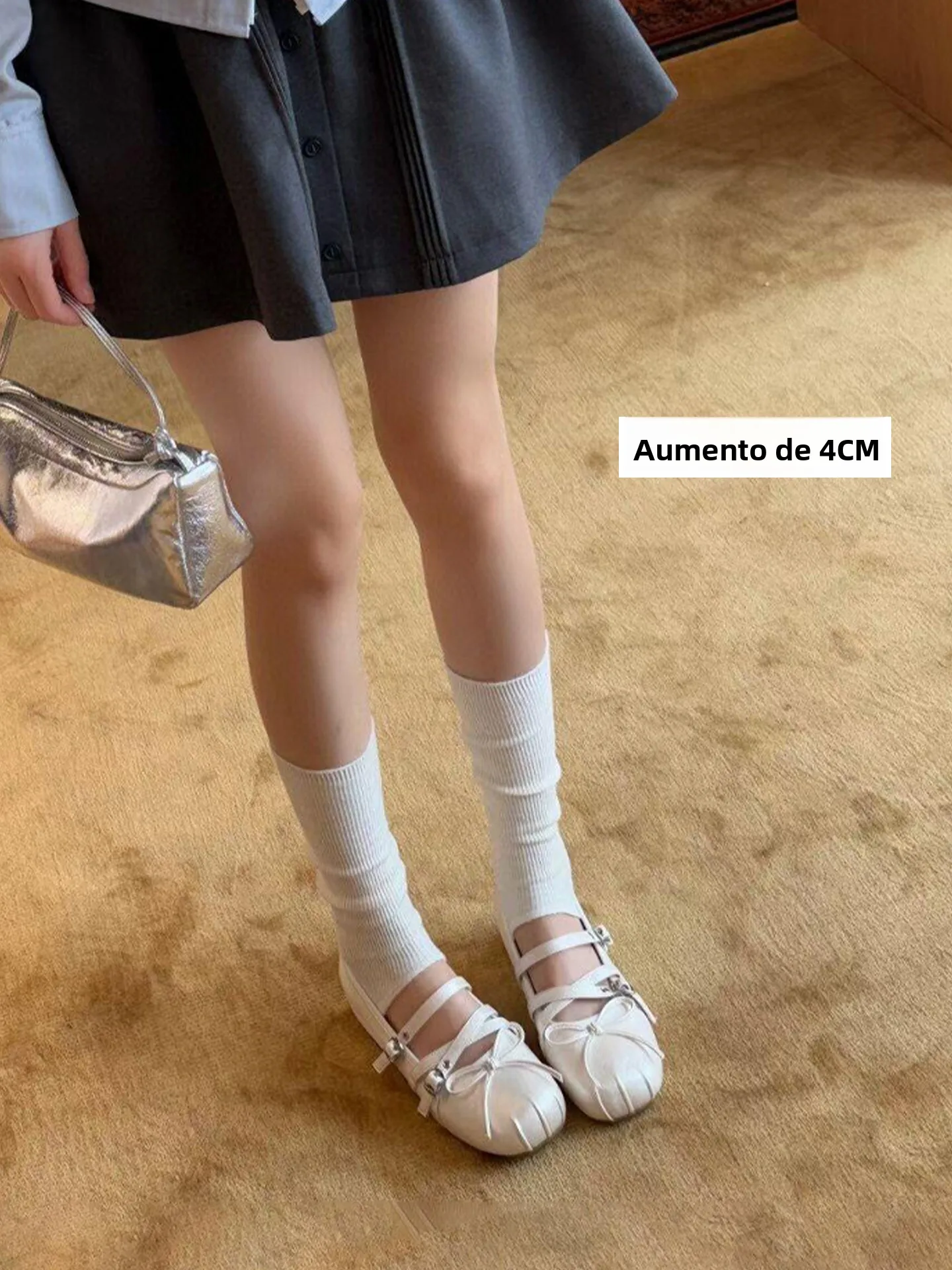 lamb-skin-ballet-flats-women's-summer-2026-new-knot-mary-janes-shoes-match-skirts-single-shoes-increased-height