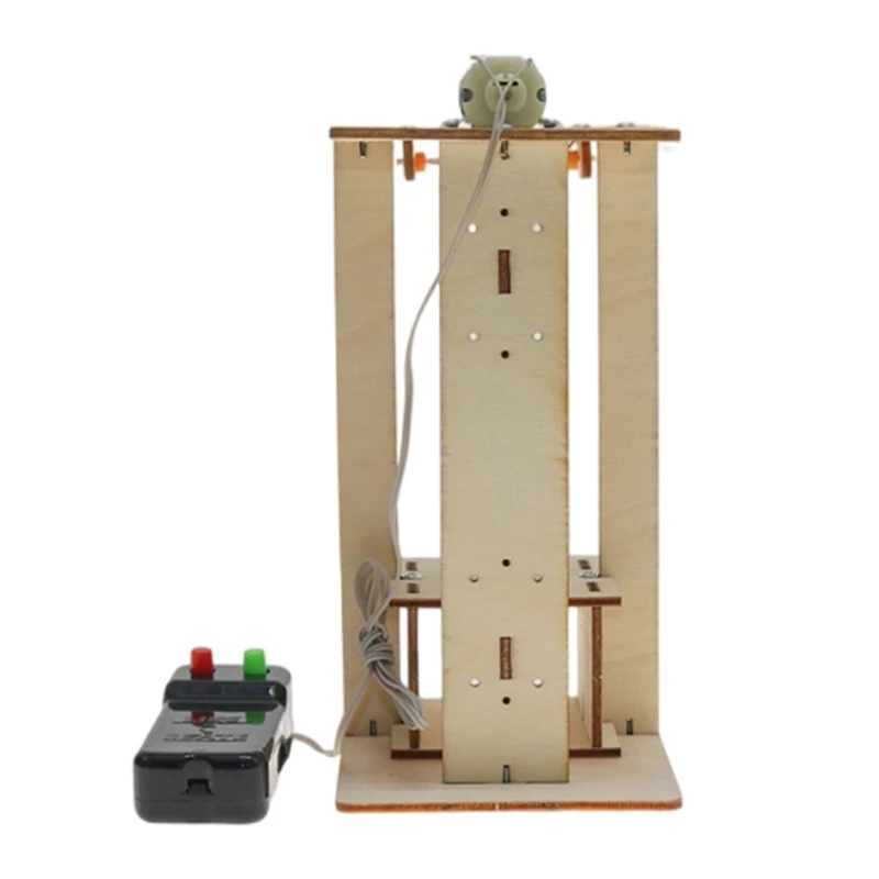 전기 리모컨 리프트 엘리베이터 모델 키트, DIY 과학 장난감, 실습 기술 개발, 물리 실험 과학 장난감