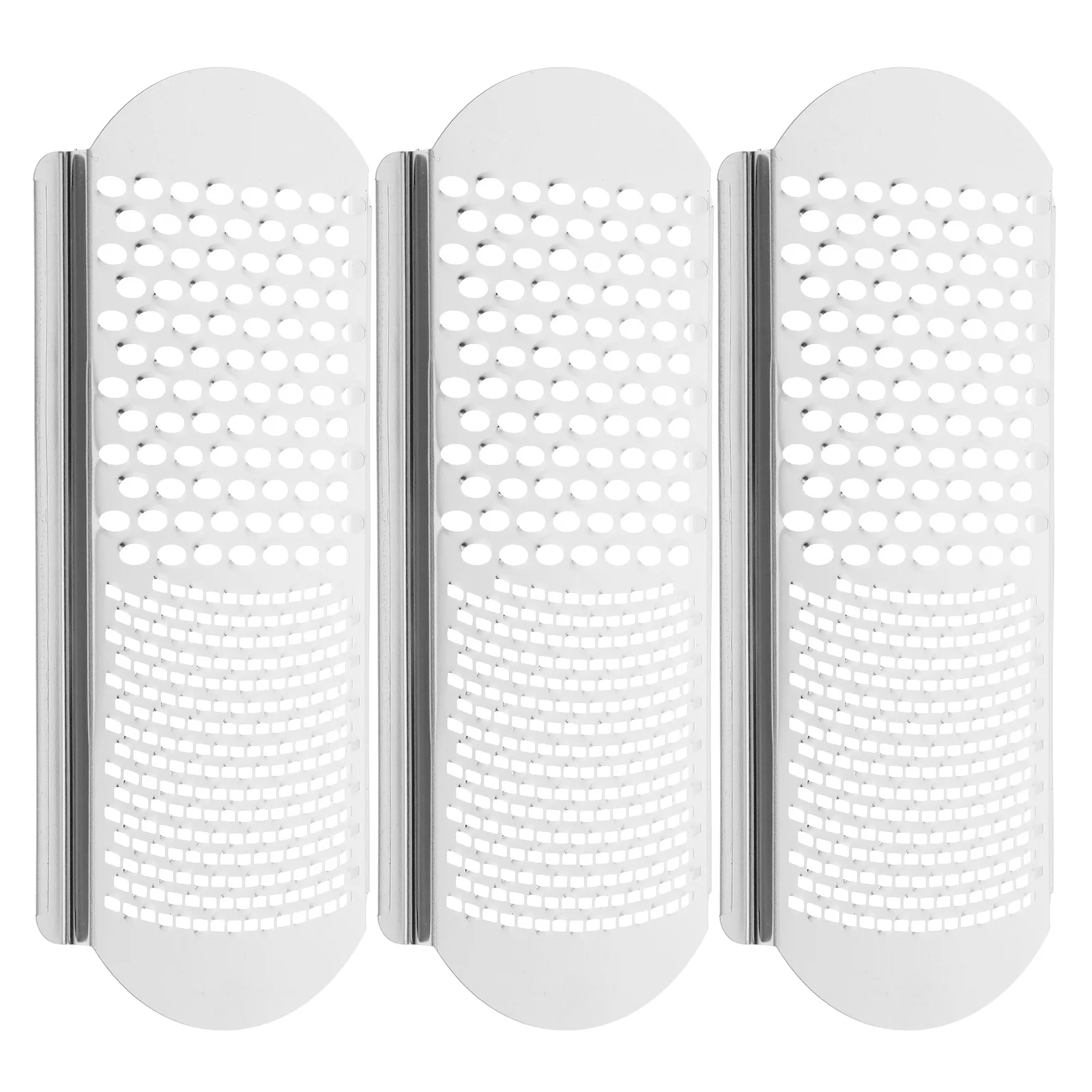 

3pcs Foot File Callus Remover Stainless Steel Dead Skin Scrubber Manual Heel Shaver for Smoother Feet Spa Care Tool Exfoliates
