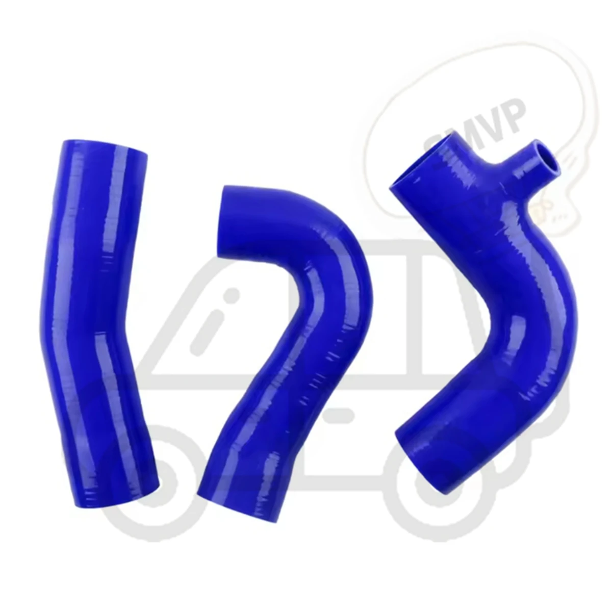 For Ford Sierra Cosworth 2WD T3 1987-1990 1988 1989 Replacement Auto Parts Boost Silicone Hoses Tubes Kit 4PLY 3PCS 11 Colors