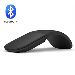 Bluetooth 4.0 Folding Wireless Mouse Arc Touch Computer Silent Mause Ergonomic Slim Optical Mice For Microsoft Surface Laptop