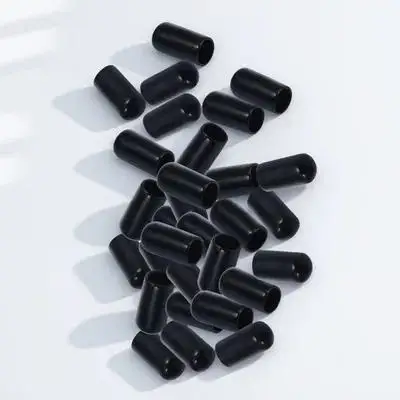 

100pcs Rubber Pourer Cap Liquor Bottle Spout Cover Dispenser Dust Seal Wine Oil Vinegar Grease Protective Caps For Bar Kitchen